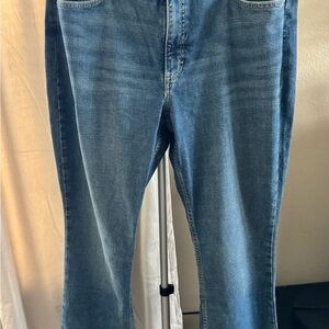 Lee Midrise Bootcut Jeans 18 Long Friction Resistant NWT